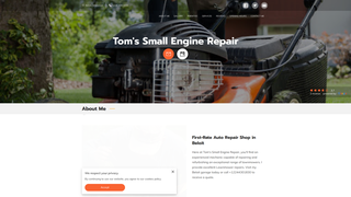 Thumbnail of tomssmallengines.com
