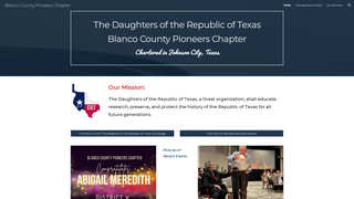 Thumbnail of blancocountypioneersdrt.org