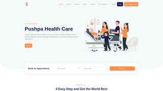 Thumbnail of pushpahealthcare.com