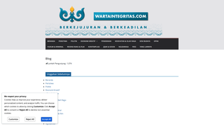 Thumbnail of wartaintegritas.com