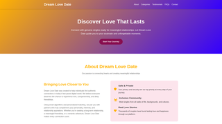 Thumbnail of dreamlovedate.com