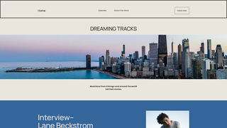 Thumbnail of dreamingtracks.com