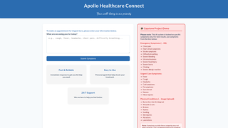 Thumbnail of apollohealthcareconnect.com