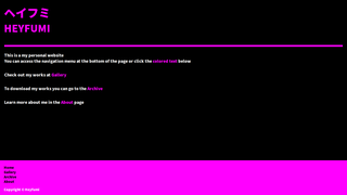 Thumbnail of heyfumi.com