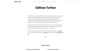 Thumbnail of gokhanturhan.com