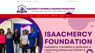 Thumbnail of isaacmercyfoundation.org