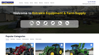 Thumbnail of entrekinequipment-sales.com