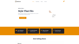 Thumbnail of addictoeshoeshq.com