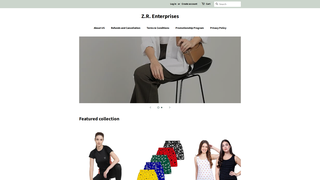 Thumbnail of zrgarmentsshop.com