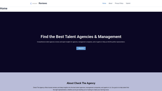 Thumbnail of checktheagency.com