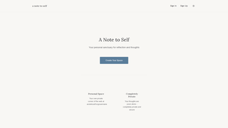 Thumbnail of anotetoself.org