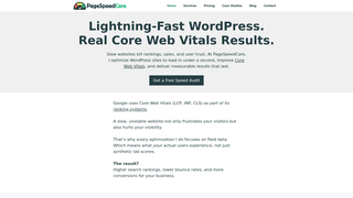 Thumbnail of pagespeedcare.com
