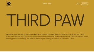 Thumbnail of thirdpawmusic.com
