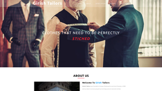 Thumbnail of girishtailors.com
