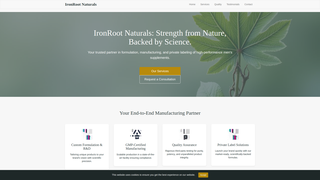 Thumbnail of ironrootnaturalsd.com