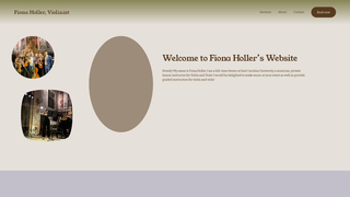 Thumbnail of fionahollerviolinist.org