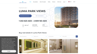 Thumbnail of lumaparkviews.com