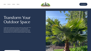 Thumbnail of gmggardenandlandscaping.com