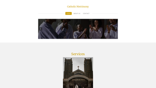 Thumbnail of catholicmetrimony.com