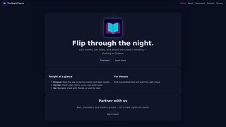 Thumbnail of thenightpages.net
