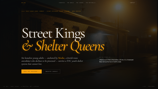 Screenshot of streetkingsandshelterqueens.com
