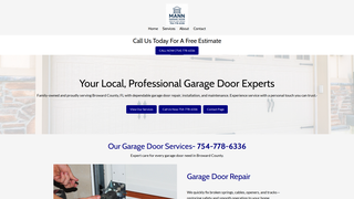 Thumbnail of manngaragedoor.com