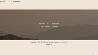 Thumbnail of echoesofathought.com