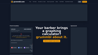 Thumbnail of grummbl.com