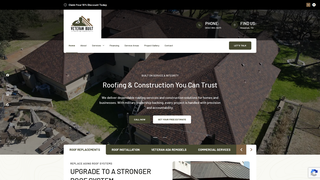 Screenshot of veteranbuiltconstructiontx.com