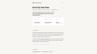 Screenshot of bygyze.com