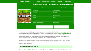 Thumbnail of minecraftapkje.com