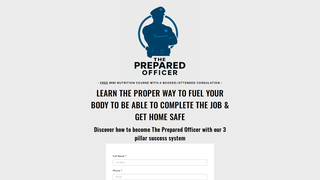 Thumbnail of thepreparedofficer.com