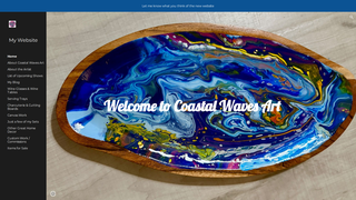 Thumbnail of coastal-waves-art.com