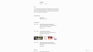 Thumbnail of hazelstill.com