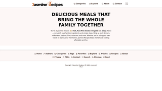 Thumbnail of jasminerecipes.com