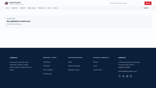 Screenshot of globalcitywire.com