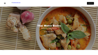 Thumbnail of thaimetrobistro.com