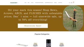 Thumbnail of bowandaim.com