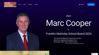 Thumbnail of marccooperforschoolboard.com