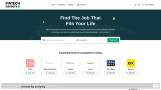 Thumbnail of fintechcareers.com