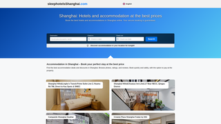 Thumbnail of sleephotelsshanghai.com