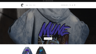 Thumbnail of muneapparel.com