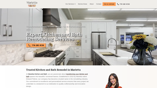 Thumbnail of mariettakitchenandbath.com