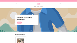 Thumbnail of tateblankets.com
