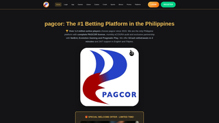 Thumbnail of pagcorcom.com