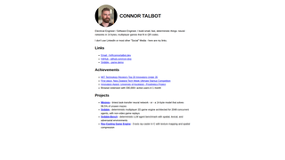 Screenshot of connortalbot.dev