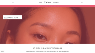 Thumbnail of getzarien.com