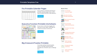 Thumbnail of zaneprintable.com