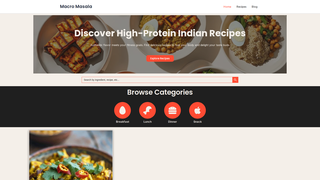 Thumbnail of macromasala.com