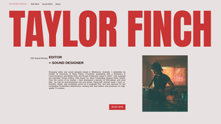 Thumbnail of taylorfinchportfolio.com